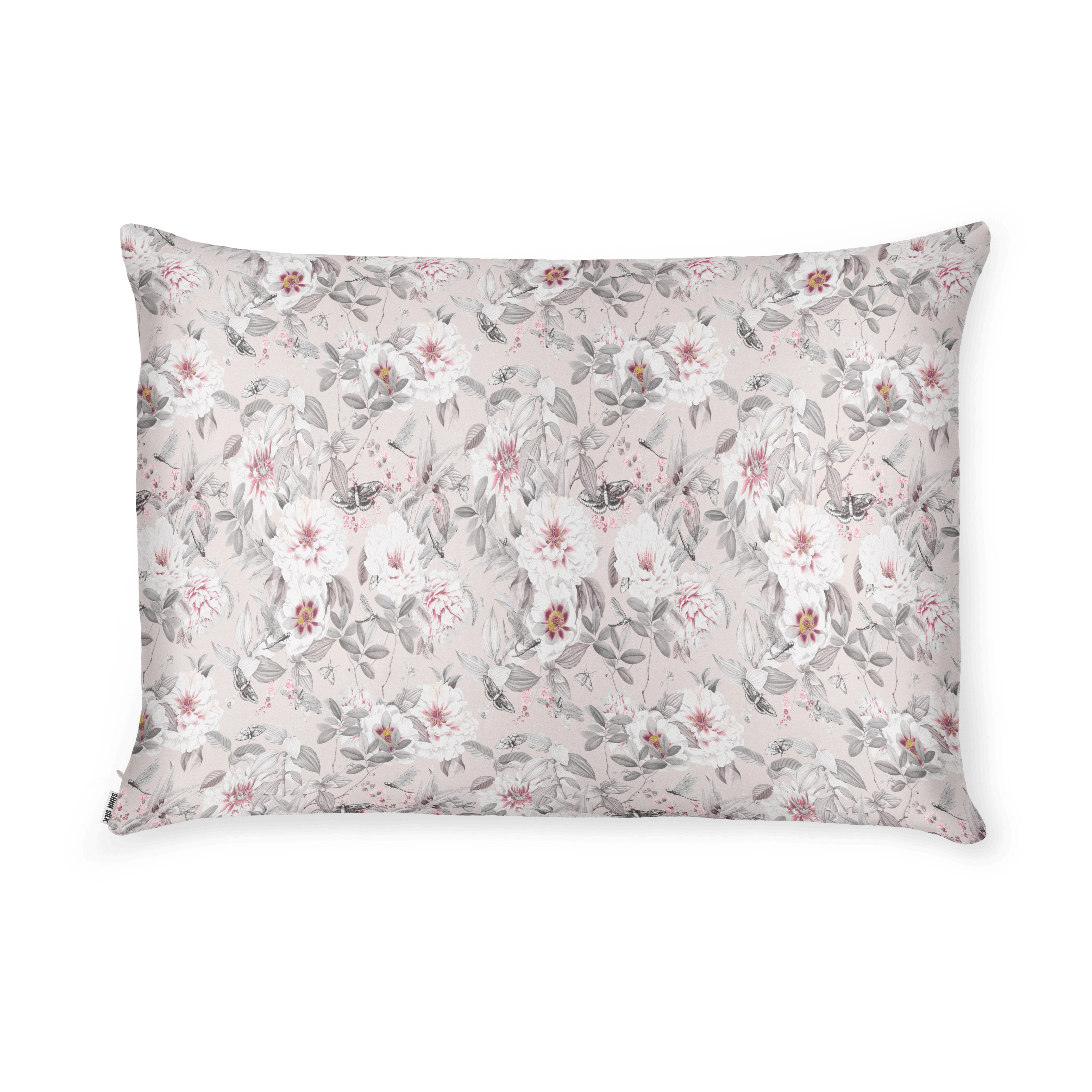 Spring Time Silk Pillowcase - Queen Size - Zippered
