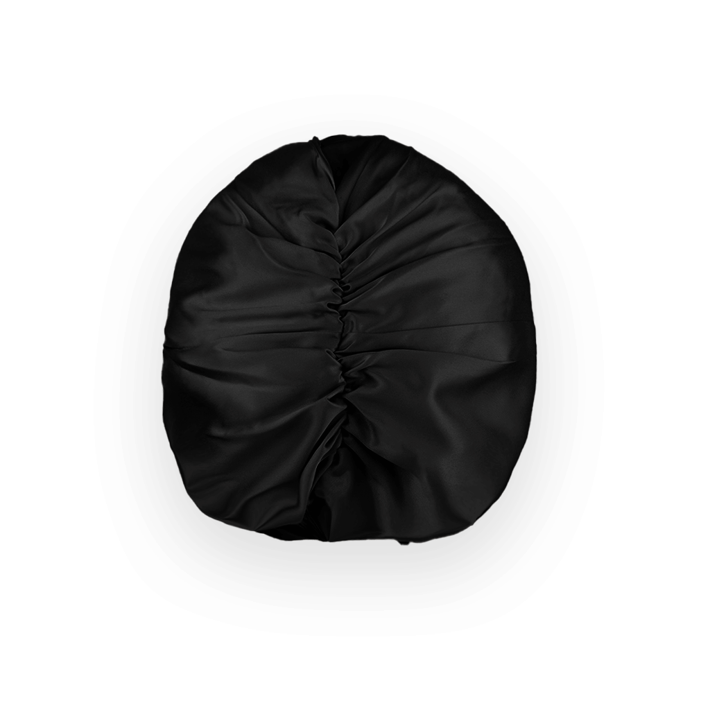 Black Silk Turban - In Stock Ready To Ship