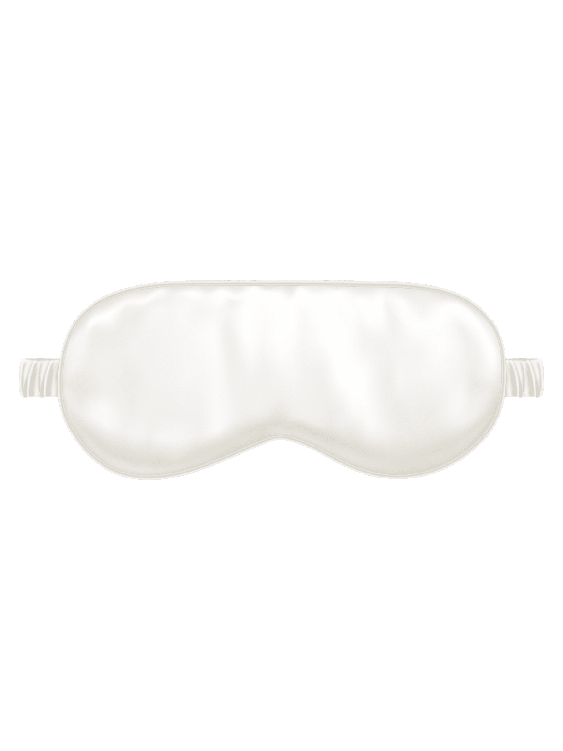 Off White Silk Sleep Mask