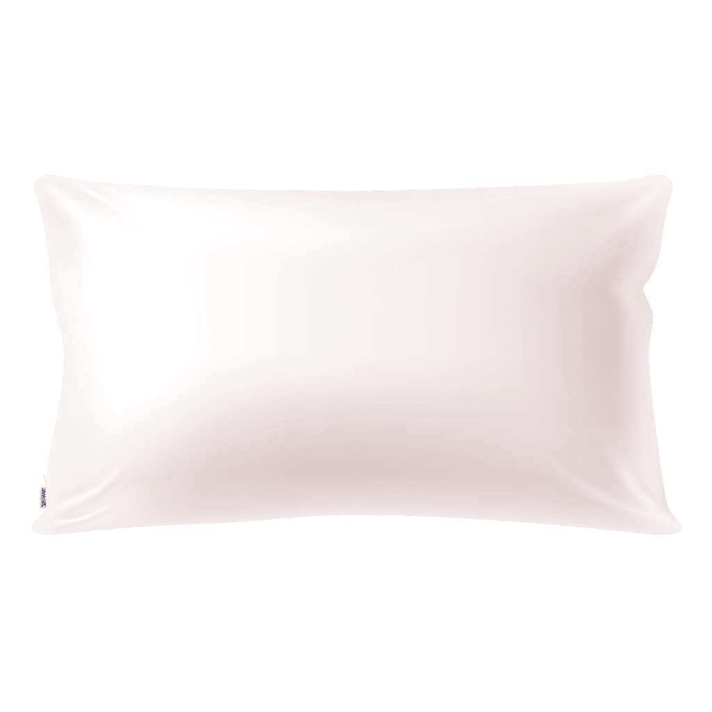 Pink Silk Pillowcase - King Size - Zippered